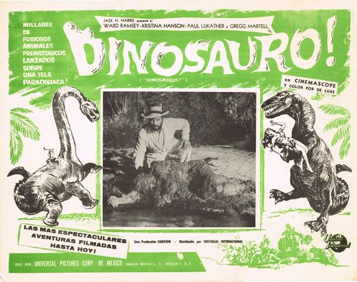 Dinosauro Mexican Lobby Card