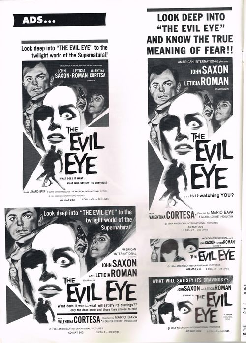 The Evil Eye Pressbook