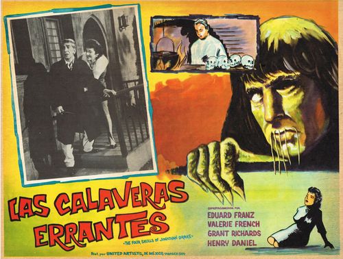 Las Calaveras Errantes Mexican Lobby Card