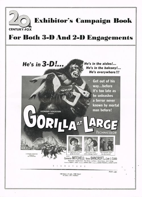 Gorilla at Large pressbook