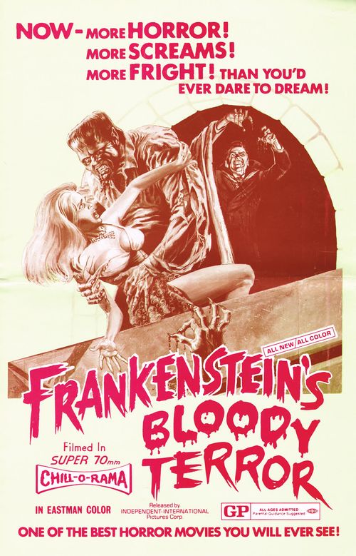 Frankensteins bloody terror pressbook 00