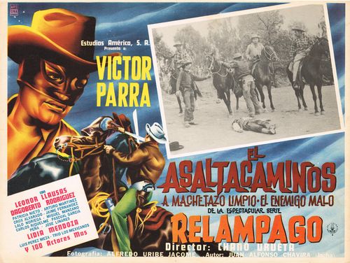 El Asaltacaminos Mexican Lobby Card