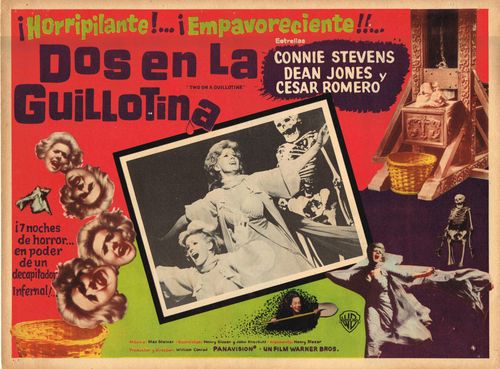 dos en la guillotina mexican lobby card