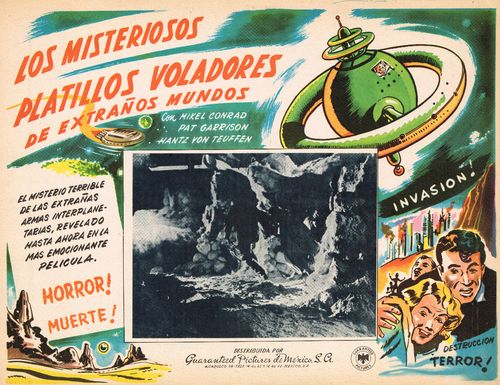 Los-misterios-platillos mexican lobby card