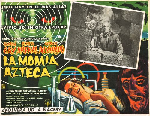 La Momia Azteca Mexican Lobby Card