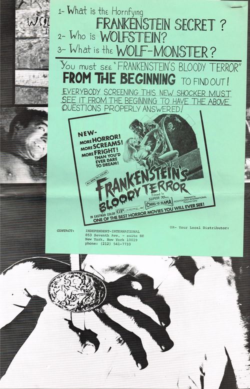 Frankensteins bloody terror pressbook 02