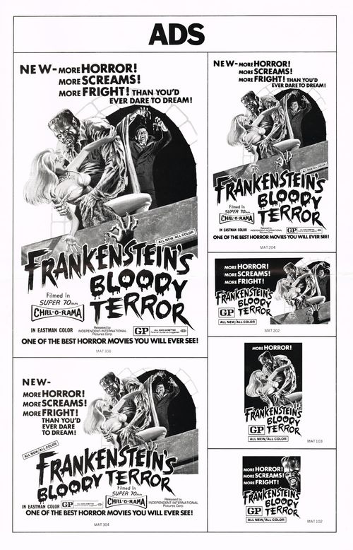 Frankensteins bloody terror pressbook 07