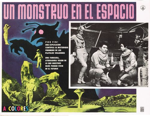 Un Monstruo En El Espacio Mexican Lobby Card