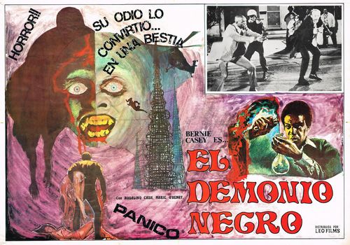 El Demonio Negro Mexican Lobby Card