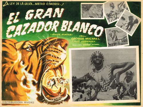 El Gran Cazador Blanco Mexican Lobby Card