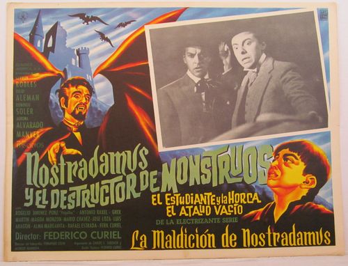 Nostradamus Y El Destructor De Monstruos Mexican Lobby Card