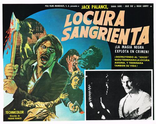 Locura Sangrienta Mexican Lobby Card