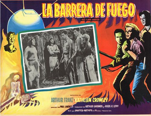 La Barrera De Fuego Mexican Lobby Card