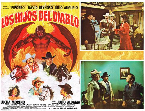 Los Hijos Del Diablo Mexican lobby card