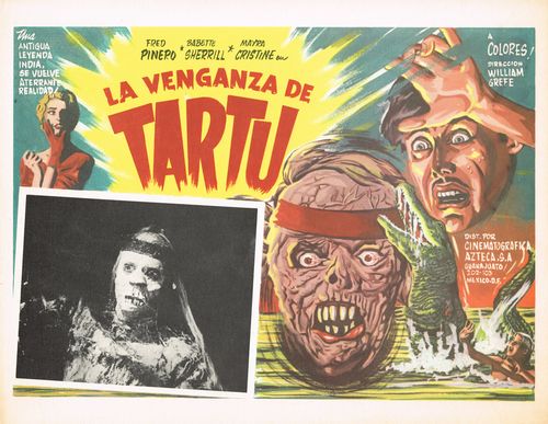 La venganza de tartu mexican lobby card