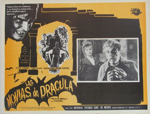 Las Novias De Dracula Mexican Lobby Card