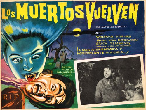 Los Muertos Vuelven Mexican Lobby Card