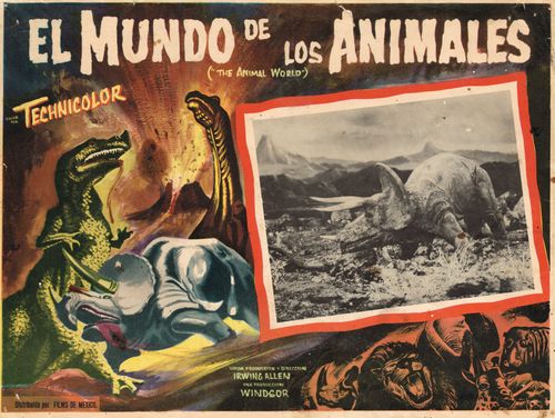 El Mundo De Los Animales Mexican Lobby Card