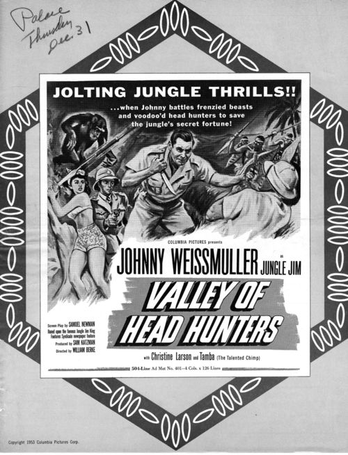 valley of the headhunters pressbook