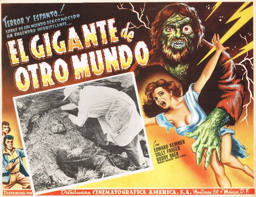 El Gigante De Otro Mundo Mexican Lobby Card