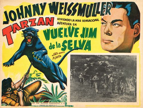 Vuelve Jim De La Selva Mexican Lobby Card