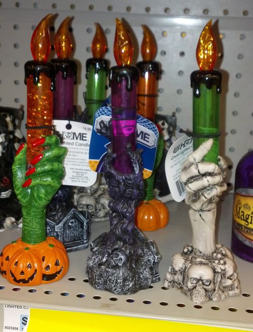 rite aid halloween candlestick