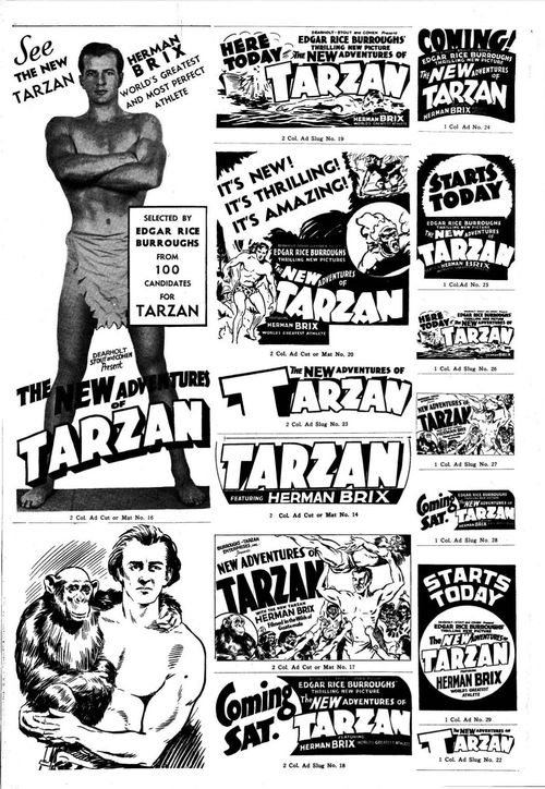 new adventures tarzan pressbook pb03