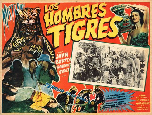 Los Hombres Tigres Mexican Lobby Card