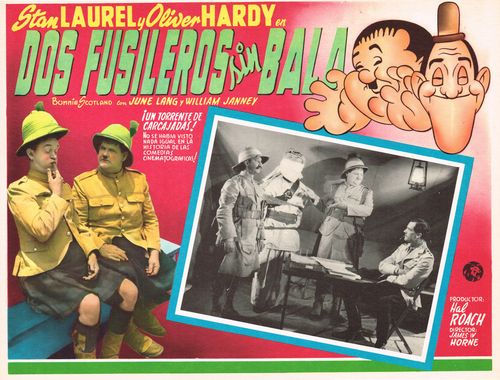 Dos Fusileros Sin Bala Mexican Lobby Card