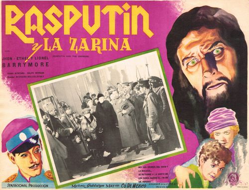 Rasputin Y La Zarina Mexican Lobby Card