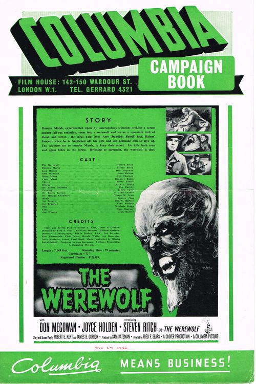 The Werewolf Pressbook