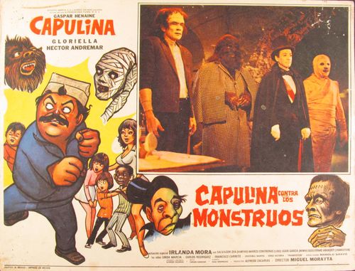 Capulina Contra Los Monstruos <br>Mexican Lobby Card