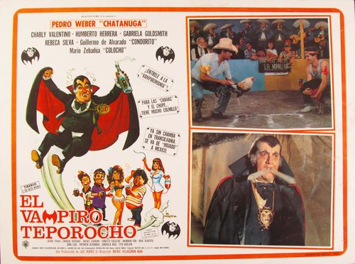 El Vampiro Teporocho Mexican Lobby Card