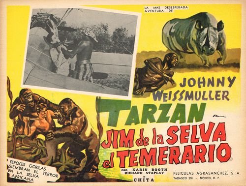 Jim De La Selva El Temerario Mexican Lobby Card