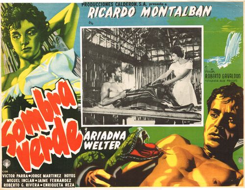 Sombra Verde Mexican Lobby Card