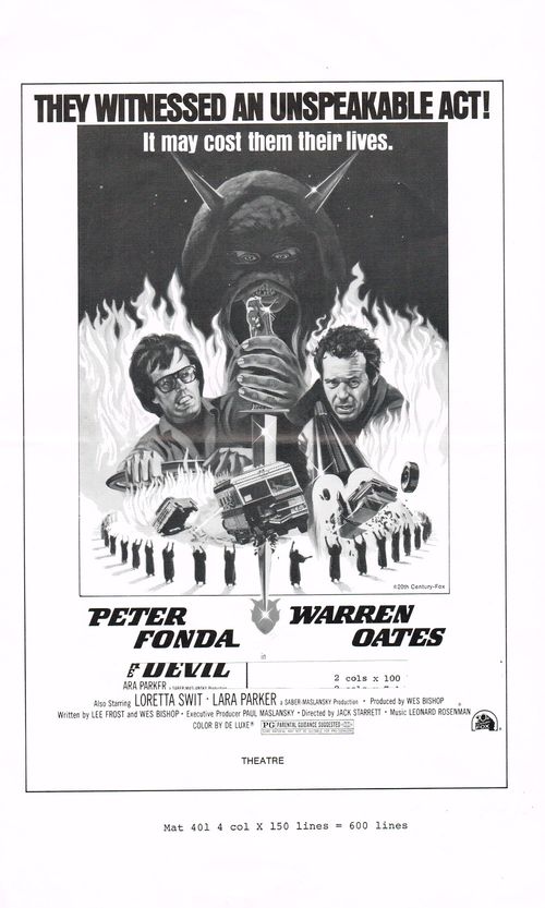 movie pressbook race with the devil