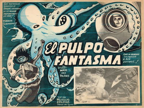 El pulpo fantasma lobby card