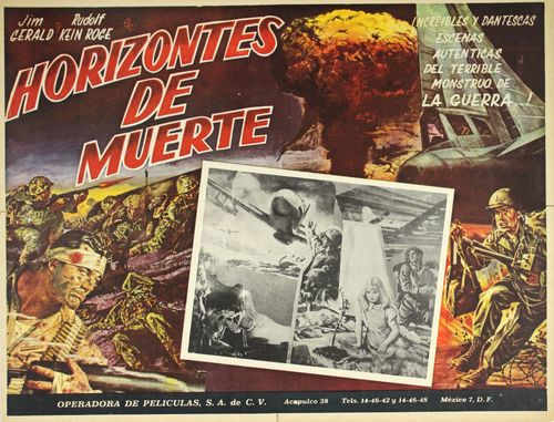 Horizontes de muerte mexican lobby card