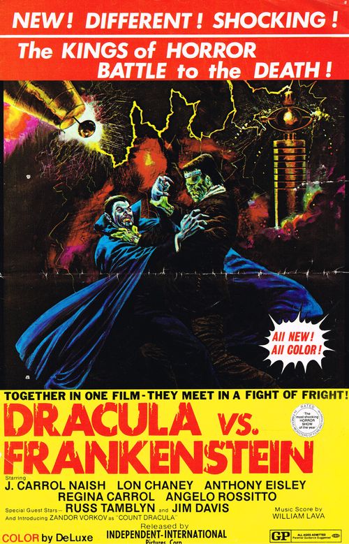 Pressbook Dracula vs. Frankenstein