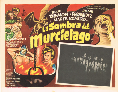 La Sombra Del Murcielago Mexican Lobby Card