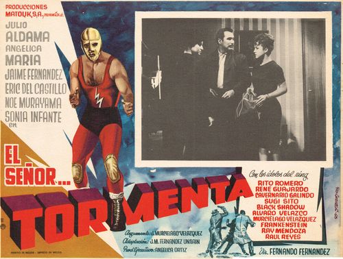 Mexican Lobby Card El Senor Tormenta