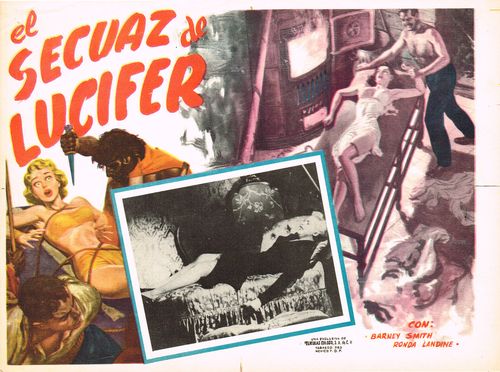 Mexican Lobby Card El Secuaz De Lucifer