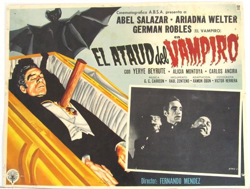 el ataud del vampiro mexican lobby card