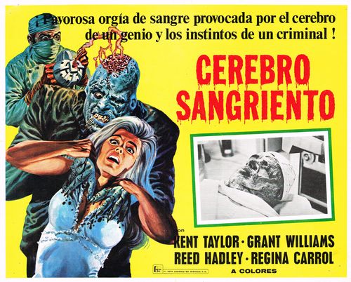 brain of blood mexican lobby card