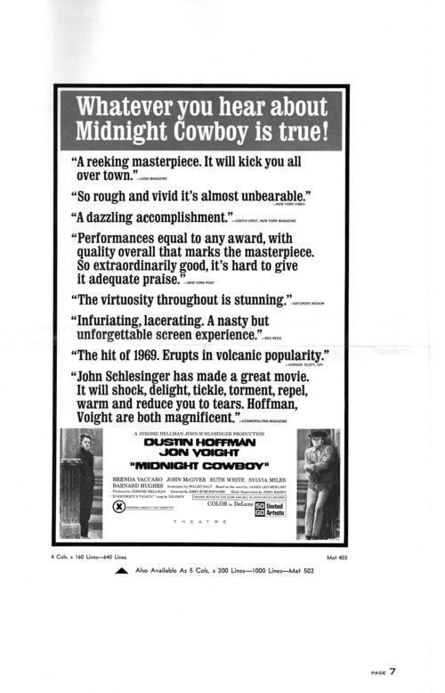 Midnight cowboy pressbook 7