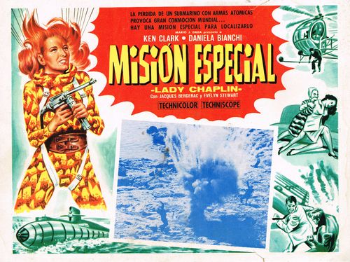 special mission lady chaplin mexican lobby card