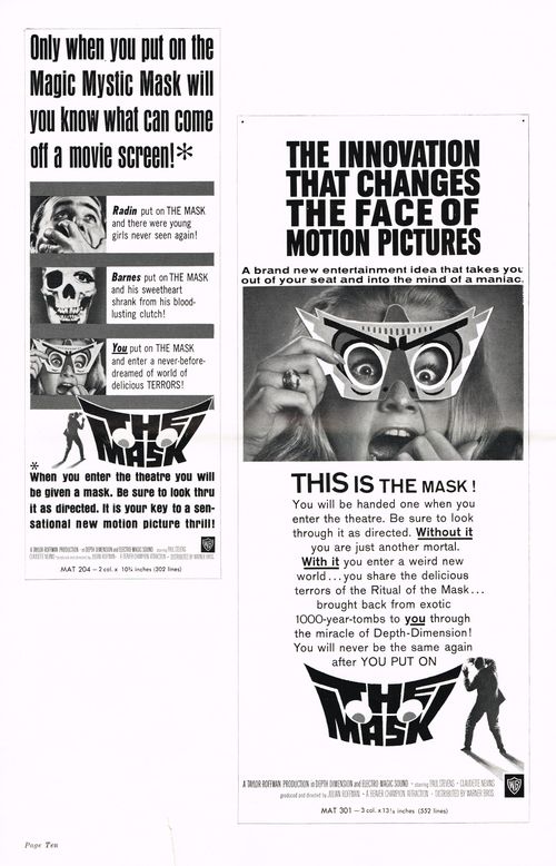 the mask pressbook