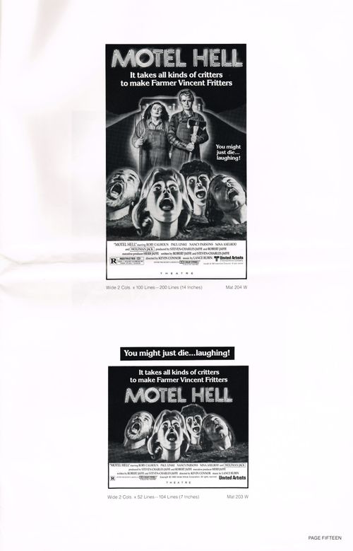 motel hell pressbook