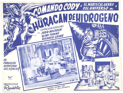 commando cody mexican lobby card