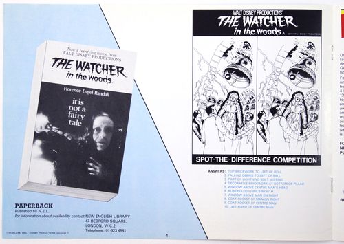 NATURALISTIC! UNCANNY! MARVELOUS!: THE WATCHER IN THE WOODS (1980)